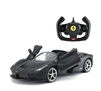 RASTAR RC Car 1/14 Scale 2.4Ghz Ferrari LaFerrari Aperta RC Drift Car Radio Remote Control R/C Toy Car Model Vehicle (Black)