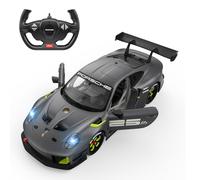 RASTAR RC Cars 1/14 Porsche 911 GT2 RS Clubsport 25 Remote Control Porsche Toy Car for Kids, Grey 2.4GHz