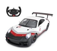 RASTAR RC Cars 1/14 Porsche 911 GT3 Cup Remote Control Sports Car, Porsche Toy Car for Kids - White 2.4G