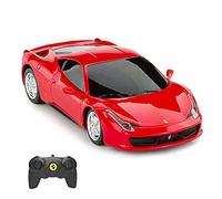 RASTAR Remote Control Ferrari Car Age 3+, 1:24 Ferrari 458 Italia Remote Control Car, Red Ferrari Toy