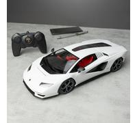Rastar Remote Control White Lamborghini Countach Lpi 800-4 1:18 Car