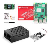 RasTech for Raspberry Pi 5 Kit 16GB RAM with Pi 5 Case,Active Cooler,Screwdrive and Raspberry Pi 5 16GB Board Included