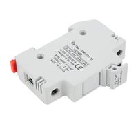 RASTKY 1 Pole DC Holder Base Suitable for 10x38mm Chain Size DIN Rail Installation Method 1000VDC for Inverter Later (20A)