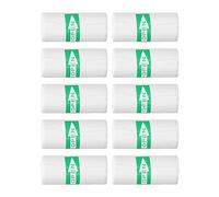 RASTKY 10 Rolls White Printable Self Adhesive Thermal Paper for Room Decorations, Inkless Printing 57x25mm Thermal Coating, Suitable for Web Page Editing