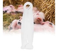 RASTKY 100 PCS Disposable Umbilical Cord Clamps for Piglets - Ideal for Whelping Kits - Sanitary, Lightweight, Easy to Use Clipping Tool for Newborn Animals Anti-slip Design for
