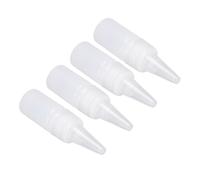 RASTKY 100PCS 10ml Capacity Multifunctional Plastic Squeeze Bottles for Paint, Easy Dispensing for Artists and Crafters