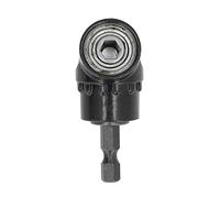 RASTKY 105 Degree Right Angle Drill Adapter Angled Bit Holder Attachment 1/4in Hex Shank Accessory - Multifunction Right Angle Drill Driver Extension