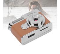 RASTKY 1080P Mini Keychain Camera with Color Screen, Wide Angle Lens for Campus Life Records, Celebrations, Small Portable Video Recorder, Travel Study Recording (Brown)