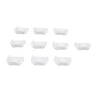 RASTKY 10Pcs Edge Stitch Lock Sewing Gauge Mini Finger Ruler Seam Needle Measuring Tool, Even Control, Intuitive Measurement for Quilting Stitching Aids