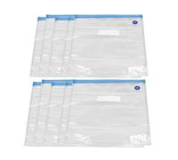 RASTKY 10Pcs Filament Vacuum Bags with Pump, Sealing Clamp/Holder - Double-Sealed Vacuum Storage Bags 3D Printing Supplies, Prevent Oxidation & Moisture, Compatible with Various Reel Sizes
