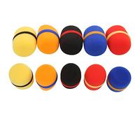 RASTKY 10Pcs Microphone Cover - Thick Soft Sponge Foam CoversDustproofin Various Colors, Excellent Elasticity, PerfectKTV, Dance Parties, Interviews, and Stage Performances