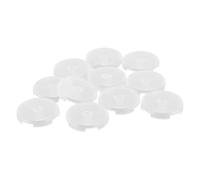 RASTKY 12PCS Game Controller Replacement Caps, 1 Inch ABS KeycapsCherry, TTC, Akko,Mechanical Switches (Transparent)
