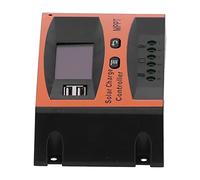 RASTKY 12V/24V Solar Charge Regulator with LED Display and Customizable Parameters - IP32 Solar Controller - Ideal for Off-Grid Power Systems (30A)