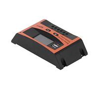 RASTKY 12V/24V Solar Charge Regulator with LED Display and Customizable Parameters - IP32 Solar Controller - Ideal for Off-Grid Power Systems (40A)