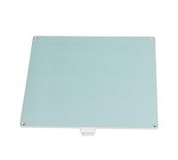 RASTKY 12V Gold Plated Aluminum Build Plate for A8 A6 A2 220x220x3MM 3D Printer, Stable Heating Platform with Hotbed Cable for Printer, Black Back Silver Front