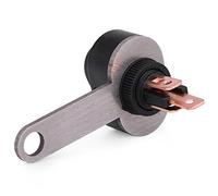 RASTKY 12V Motorcycle Headlight On Off Switch with Green Indicator for Universal Fit, Compact Size with Best Plastic and Stainless Steel Material, and Durable (E Style)