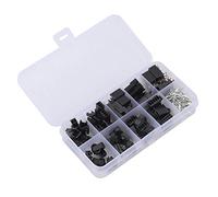 RASTKY 200PCS Versatile SM Plug Connector Kit for Electronic Projects & Prototyping, Suitable for Automotive & Home Electronics, Male Female Wire Jumper Pin Header Housing Kit