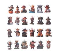 RASTKY 2025 Highland Cow Advent Calendar Captivating 24 Days Xmas Countdown Ornaments, Exciting Xmas Traditions Enthusiasts