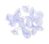 RASTKY 20PCS Car Pull Ring Suckes, Rubber Suction Cup Hooks with Pull Ring, Glass Windshields Sunshade Suction Cups for Fixing Automotive Window Sucker