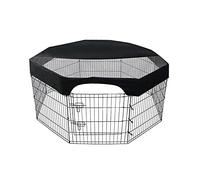 RASTKY 24 Inch Dog Playpen Sun Protection Mesh Cover for Pets Playpen Shade for Home Hotel Sofa