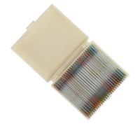 RASTKY 25Pcs Prepared Glass SlidesInsect, Animal, and Plant Specimens - IdealBiology Education and Exploration of Cell Structures with Microscope AccessoriesStudents and Enthusiasts