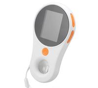 RASTKY 2MP Lens Fixed Focus Macro Microscope with IPS Color Screen 8 LEDs Portable Handheld Magnifying Glass for Home and Outdoor Use 500X Magnification ABS/White/2.6 X 4.6in (White)