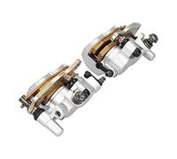 RASTKY 2pcs Front Brake Caliper Durable Aluminium Alloy Fit Fit for Kawasaki Bayou 300 400 KLF300 KLF 300 400 / Brute Force 650 750, Replacement Part for Teryx 750 KRF750