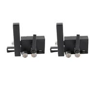 RASTKY 2PCS Left Right Miter Track StopWoodworking - Positioning Limiter Slot Track StopperT-Slot Systems - PerfectAccurate Length Limitation in Wood Projects