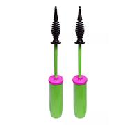 RASTKY 2pcs Portable Balloons Hand Pump Labor Saving Large Air Output for Wedding Party, ABS Material, Green
