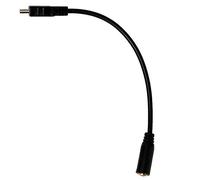 RASTKY 3.5mm Male to Female Stereo Adapter Cable for Camera, Mini USB to 3.5mm Headphone Jack, Plug & Play Lightweight Audio Jack with 10pin Design, Compatible with, Mini