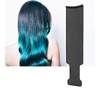 RASTKY 3 Sizes Hair Dyeing Brush, Highlighting Board, Dyeing Comb, Hairdressing Styling Tool, Round Smooth Teeth, Easy to Handle, Protect Scalp, for Professional and Home Use (L Black)