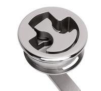 RASTKY 316 Stainless Steel Boat Cam Latch Flush Pull Lift Handle Lock with Hand Polished Finish (Cushion Version)