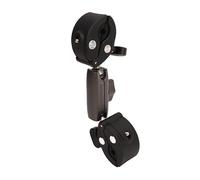 RASTKY 360 Degree Rotation Aluminum Alloy Dual Ball Clamp Mount, T Knob Locking Crab Plier Bracket Mount, Stable for Go 3 Action Camera, for Motorcycle and Bike