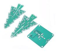 RASTKY 3D LED Christmas Tree Circuit Kit Low Power for Holiday Decor Dry Battery/USB (#2)