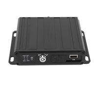 RASTKY 4 Channel Parking Camera Video Splitter Versatile Backup Camera Switcher for RV Buses Trucks, with 4 Input 1 Output DC12V/24V 1080P AHD Backup Image Combiner Box for Engineers and Large (No