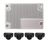 RASTKY 4-Way Cameras 360 Degree Bird View System with Loop Recording, 1080 X 720P Resolution for Car Safety, for Vehicle Owners