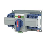 RASTKY 400V 63A 4PDual Power Automatic TransferCircuit Breaker,Power Supply SolutionFireinBuildings, Features Overload and Short Circuit Protection, Compact Design with Noiseless