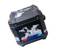 RASTKY 45L Motorcycle Tail Box High-Strength ABS Material Universal Compatibility Trunk for Convenient Storage, Suitable for Different Types of Motorcycles