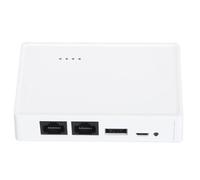 RASTKY 480Mbps USB2.0 Wireless Print Server Convenient Web Management Ink Jet/Receipt Printer Support Bridge/LAN White ABS 1 X Power Cord