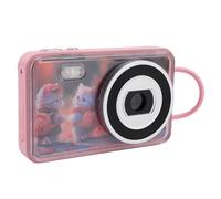 RASTKY 48MP Digital Camera, 4K Front Rear Lens, AF Anti Shake 18X Zoom, Creative Grating Card, Versatile Companion for Travel Selfies with 4K Digital Camera for Entertainment (Pink)