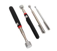 RASTKY 5 Pcs Magnetic Pickup Tool Set with Round Inspection Mirror - 15LB 10LB 3.5LB 1.5LB Telescoping Grabber Mechanics and Tasks