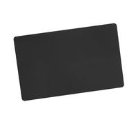 RASTKY 50Pcs Plate Blank, 5 Colors Impressive Blanks Engraved Metal Sublimation PVC Cards Business Visiting Name Cards Aluminum Plaque Etching Sheets Multiple Sliver 86 (Black)