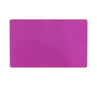 RASTKY 50Pcs Plate Blank, 5 Colors Impressive Blanks Engraved Metal Sublimation PVC Cards Business Visiting Name Cards Aluminum Plaque Etching Sheets Multiple Sliver 86 (Purple)