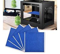 RASTKY 5PCS High Strength Sticker Tape for 3D Printer Hot Bed Plate Blue Crepe Structure Paper 210 X 200mm