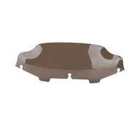 RASTKY 6.18 Inch Motorcycle Windshield Replacement Wave Profile PC Wind Deflector with Anti Impact UV Resistance for Touring CVO Electra Glide Ultra Limited 2009-2013 (Brown)