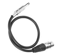 RASTKY 6.35mm XLR Female to TRS Balanced Microphone Cable, Premium XLR Cable with Multi-Layer Shielding Structure, 1 X for Live Performances (female 1m/3.3ft)