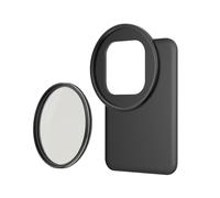 RASTKY 6.7 Inch Magnetic Phone Filter Mount, Holder with 67mm Diffusion Filters Replacement for IOS 15 Plus, Professional Images, Lightweight and Portable, ABS + PC Material, Black (-3)