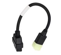 RASTKY 6 Pin OBD2 Cable ABS High Durability Portable for Z900 ZX10R ZX14R Reading Engine Codes for Windows Systems