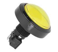 RASTKY 60mm Big Convex Button LED Button for Crane Game Console, Quick Response Push, Comfortable Design, Easy Installation (#1)