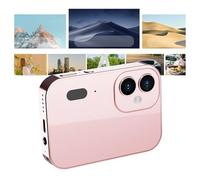 RASTKY 64MP Digital Camera with Auto Focus, 4K Video Recording, Compact Camera, 32GB Memory Card, 3 Inch Touch Screen, for Teenagers & Adults Beginners, 16X Zoom, Anti-Shake, Portable (Pink)